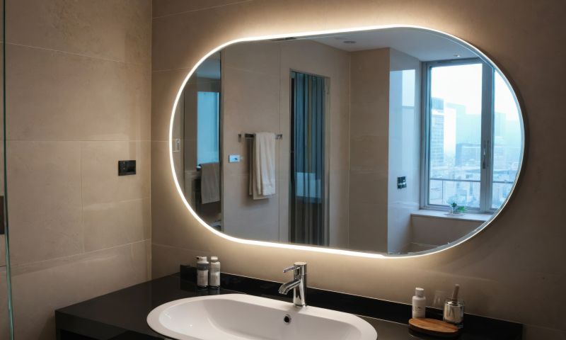 Smart Mirror with LED Lighting