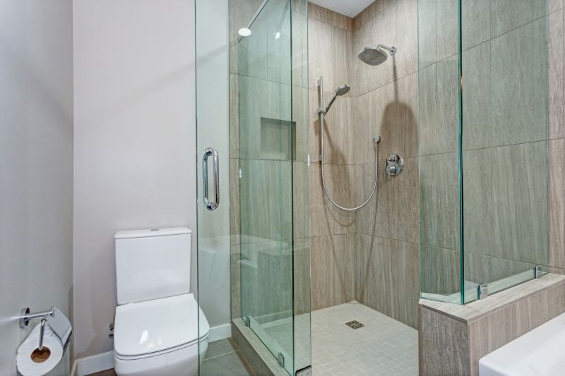 Completed Modern Shower